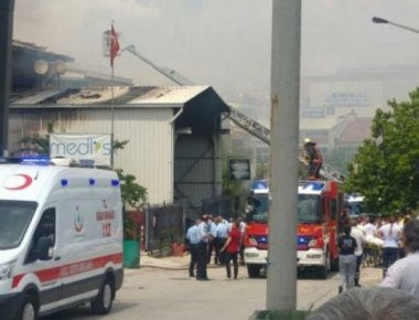 Τουρκία: Έκρηξη σε εργοστάσιο ανταλλακτικών αυτοκινήτων στην Άγκυρα - 1 νεκρός (βίντεο)